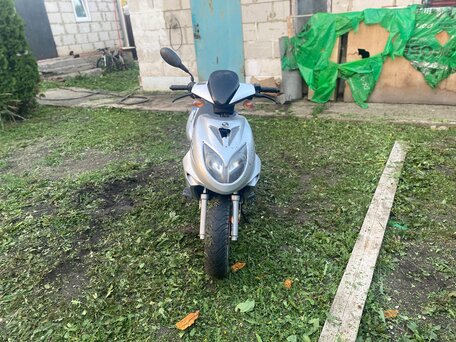 2005 Yamaha Jog, серый, 23000 рублей, вид 2