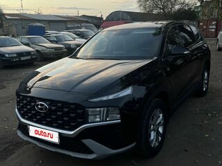 2021 Hyundai Santa Fe IV Рестайлинг, чёрный, 3350000 рублей, вид 1
