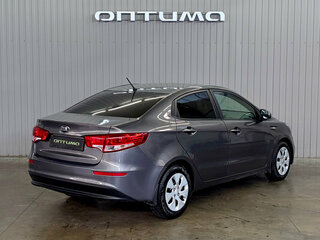 2016 Kia Rio III Рестайлинг, серый, 897000 рублей, вид 5