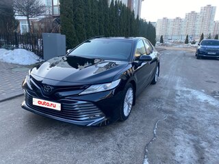 2018 Toyota Camry VIII (XV70), чёрный, 2650000 рублей, вид 1