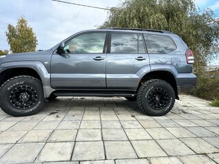 2008 Toyota Land Cruiser Prado 5-speed 120 Series Рестайлинг, серый, 1850000 рублей, вид 5