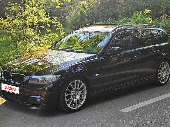 2009 BMW 3 серии 320d V (E90/E91/E92/E93) Рестайлинг, чёрный, 1399999 рублей - вид 1