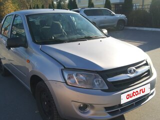 2012 Lada (ВАЗ) Granta I, серебристый, 340000 рублей, вид 2