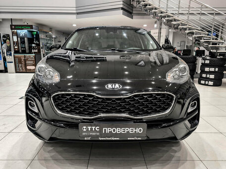 2020 Kia Sportage IV Рестайлинг, чёрный, 2480000 рублей, вид 2