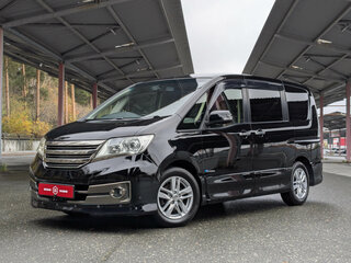 2012 Nissan Serena IV (C26), чёрный, 1279500 рублей, вид 4