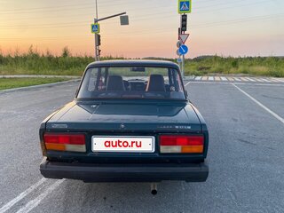 2007 Lada (ВАЗ) 2107, зелёный, 120000 рублей, вид 3