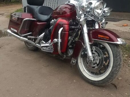 2008 Harley-Davidson Road King, красный, 900000 рублей, вид 5