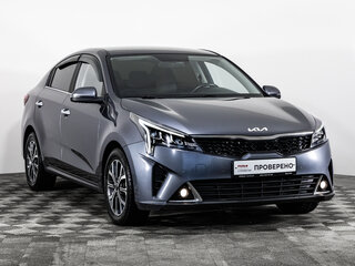 2021 Kia Rio IV Рестайлинг, серый, 1575000 рублей, вид 3