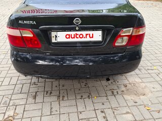 2005 Nissan Almera II (N16) Рестайлинг, чёрный, 190000 рублей, вид 3