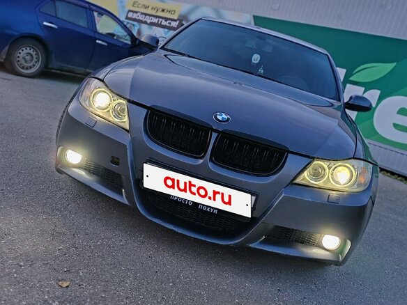 2007 BMW 3 серии 325i V (E90/E91/E92/E93), серый, 400000 рублей - вид 4