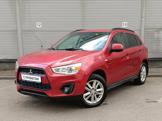 2012 Mitsubishi ASX I Рестайлинг, красный, 1029000 рублей, вид 1