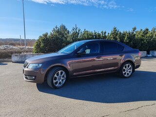 2016 Skoda Octavia III (A7), коричневый, 1250000 рублей, вид 3