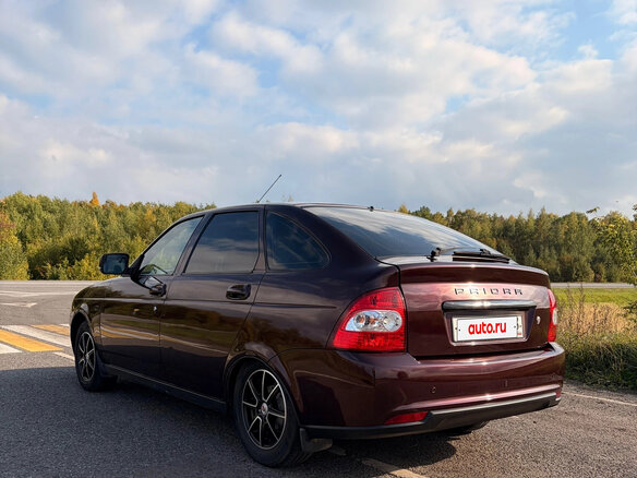 2012 Lada (ВАЗ) Priora I, пурпурный, 350000 рублей - вид 5