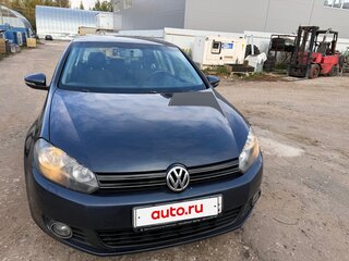 2012 Volkswagen Golf VI, синий, 750000 рублей, вид 4