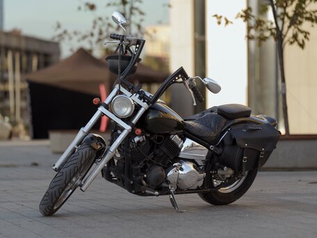 2002 Yamaha XVS400 Drag Star, зелёный, 330000 рублей, вид 1