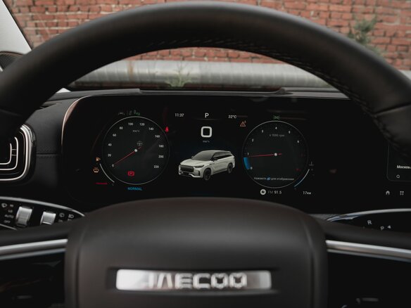 2025 Jaecoo J8, чёрный - вид 16