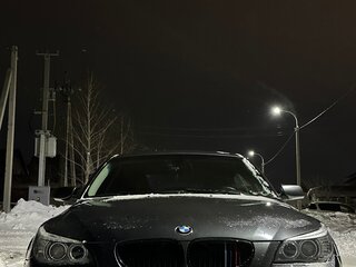 2007 BMW 5 серии 530i V (E60/E61) Рестайлинг, серый, 1350000 рублей, вид 2