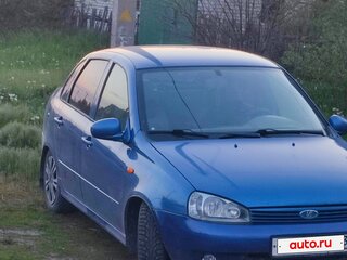 2007 Lada (ВАЗ) Kalina I, синий, 168000 рублей, вид 2