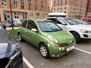 2003 Nissan Micra III (K12), зелёный, 600000 рублей, вид 3