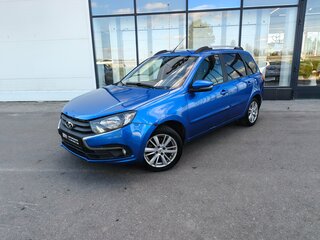 2019 Lada (ВАЗ) Granta I Рестайлинг, синий, 650000 рублей, вид 1