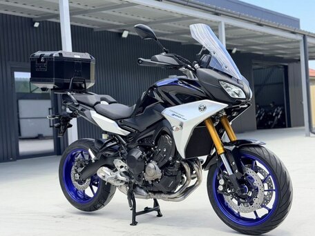 2018 Yamaha MT-09 Tracer (FJ-09), синий, 1050000 рублей, вид 1