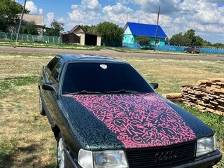 1984 Audi 100 III (C3), зелёный, 295000 рублей, вид 2
