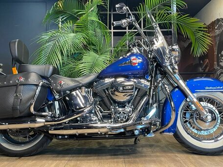 2015 Harley-Davidson Heritage, синий, 1850000 рублей, вид 3