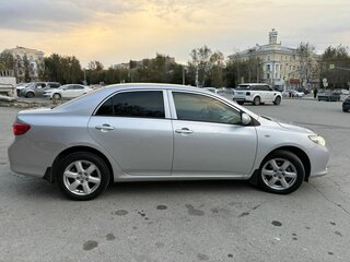 2007 Toyota Corolla X (E140, E150), серебристый, 787000 рублей, вид 1