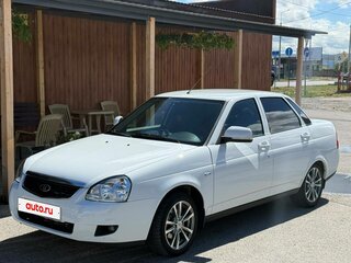 2014 Lada (ВАЗ) Priora I Рестайлинг, белый, 650000 рублей, вид 1