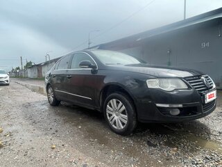 2007 Volkswagen Passat B6, чёрный, 400000 рублей, вид 2