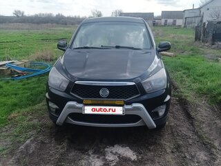 2012 SsangYong Korando Sports, чёрный, 970000 рублей, вид 1