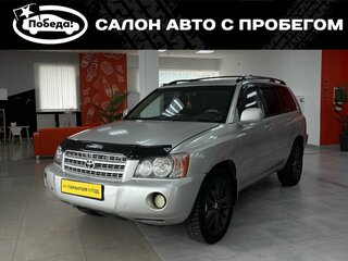 2003 Toyota Highlander I (XU20), серебристый, 999000 рублей, вид 1