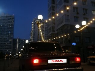 2003 Lada (ВАЗ) 2107, пурпурный, 140000 рублей, вид 2