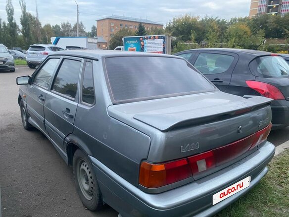 2007 Lada (ВАЗ) 2115, серый, 179000 рублей - вид 14