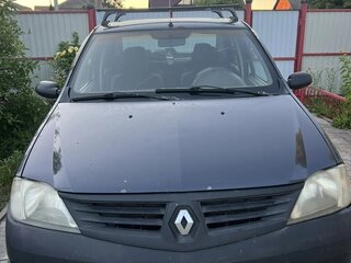 2007 Renault Logan I, чёрный, 220000 рублей, вид 1