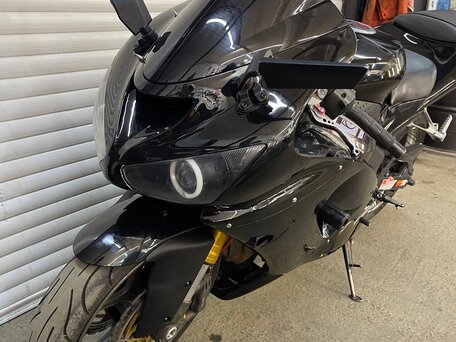 2005 Kawasaki ZX-6R Ninja, чёрный, 450000 рублей, вид 4