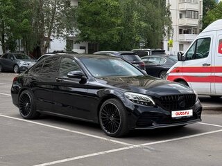 2018 Mercedes-Benz C-Класс 180 IV (W205) Рестайлинг, чёрный, 2800000 рублей, вид 2