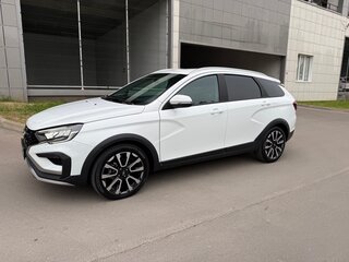 2024 Lada (ВАЗ) Vesta SW Cross I Рестайлинг (NG), белый, 1840000 рублей, вид 5