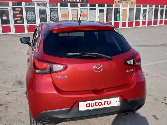 2016 Mazda Demio IV (DJ), красный, 1200000 рублей - вид 3