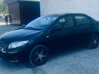 2007 Toyota Corolla X (E140, E150), чёрный, 645000 рублей, вид 1