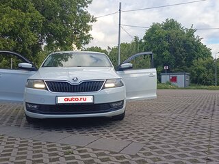 2017 Skoda Rapid I Рестайлинг, белый, 1100000 рублей, вид 3