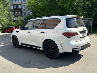 2014 Infiniti QX80 I Рестайлинг, белый, 2350000 рублей, вид 4