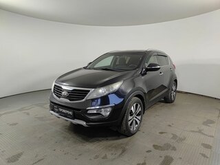2012 Kia Sportage III, чёрный, 1360000 рублей, вид 1
