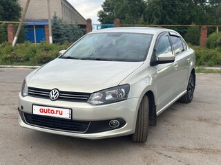 2012 Volkswagen Polo V, бежевый, 710000 рублей, вид 2