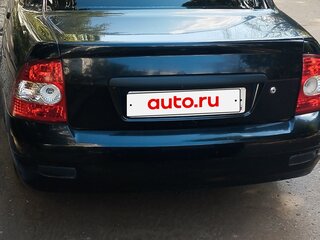 2008 Lada (ВАЗ) Priora I, чёрный, 250000 рублей, вид 5