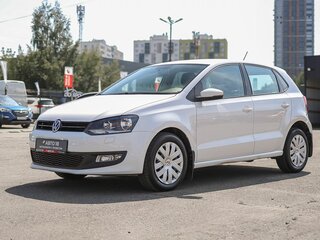 2013 Volkswagen Polo V, белый, 1349000 рублей, вид 2