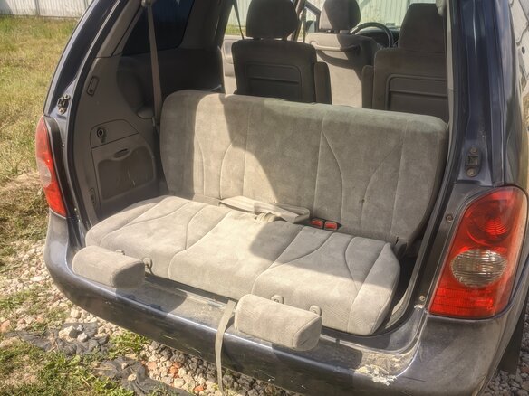 2003 Mazda MPV II (LW), синий, 600000 рублей - вид 19