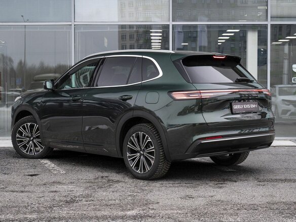 2026 Geely EX5 Гибрид EM-R, зелёный - вид 32