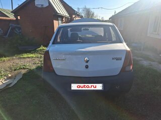 2008 Renault Logan I, белый, 160000 рублей, вид 1