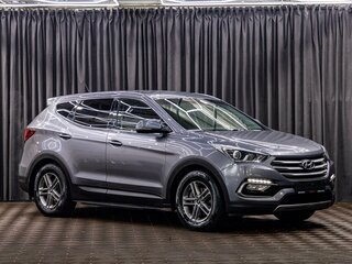 2015 Hyundai Santa Fe III Рестайлинг, серый, 1745000 рублей, вид 3